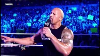 John Cena vs The Rock - Promo (RAW REBOUND 27/02/2012)