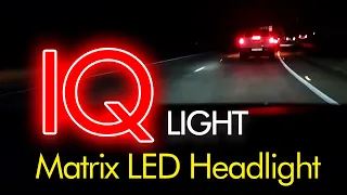 LATEST VW IQ LED Matrix Lights - In car footage