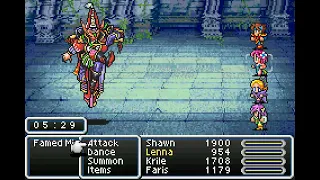 Final Fantasy V Advance - Sunken Tower of Walse - Famed Mimic Gogo