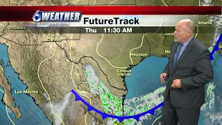 Skies clear over Coastal Bend, quiet weather pattern ahead