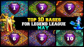 Top 10 *Best* Th16 Legend League Base Link At +6000 Trophies (May 2024) .