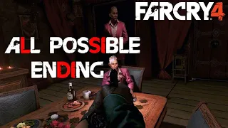 Far Cry 4 | All Possible ENDING | Alternative Ending