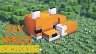 How to Make Fox house in Minecraft | Animal House Series | Pinku's Creation Hub