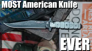 Most American Knife in the World EVER! Beats ALL military knives