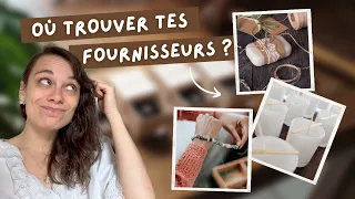 Comment trouver des fournisseurs pour vendre ses créations ?