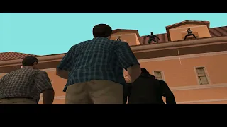 Saving Madd Dogg from jumping off a building - GTA San Andreas