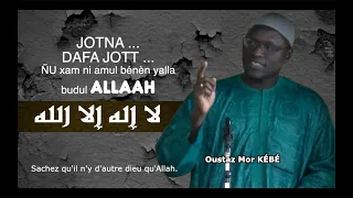 Oustaz Mor KÉBÉ || Khoutbah : Jotna Ñu xam ni amul bénèn yalla budul ALLAAH