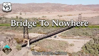 An Abandoned Bridge in the Desert - The McPhaul Suspension Bridge