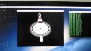 Rotating Teapot with 3D-Mouse on Mac