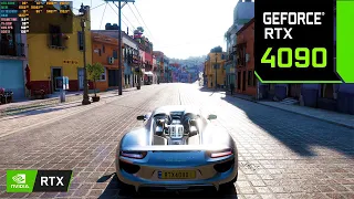 Forza Horizon 5 : RTX 4090 24GB ( 8K Maximum Settings RTX ON / DLSS ON ) / P 918 Spyder Gameplay