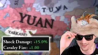 Imagine forming this POWERFUL Yuan in an EU4 Multiplayer Game