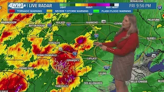 New Orleans Weather: Tornado and flood watch overnight