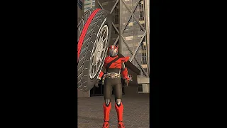 Gta Sa Kamen Rider Drive Henshin #shorts