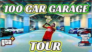 100 CAR GARAGE TOUR (The Vinewood Club Garage) | GTA ONLINE