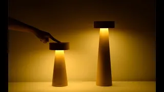 Beech Wood Tower Lamp