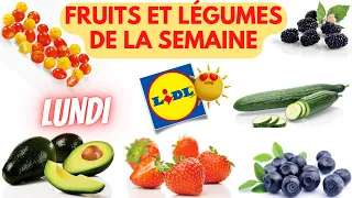 💥 ARRIVAGE LIDL💥 FRUITS ET LÉGUMES DE LA SEMAINE - 13 mai 2024 - 12 OFFRES - FRANCE