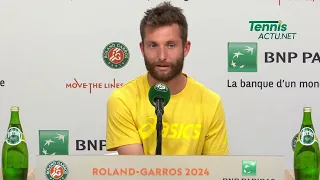 Tennis - Roland-Garros 2024 - Corentin Moutet : "Content d'avoir changé l'image qu'on me collait"