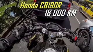¿Qué tal es la Honda CB190R después de 18 000 Kilómetros? 🏍️🔥