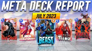 The Top 20 BEST Decks in Marvel Snap | Conquest MVP's & Infinite Ladder | Meta Report: July 2023