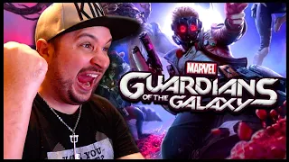 MARVEL'S GUARDIANS OF THE GALAXY REVEAL TRAILER - REACTION!! (E3 2021)