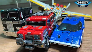 Transformers Tobot V3 Galaxy Detectives Tachyon WildChief Car Nemesis Prime Airplane Robot Toys!