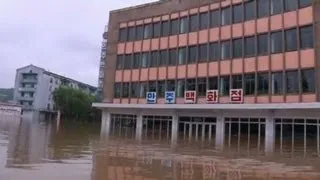 North Korea has been plagued by weeks of heavy rain