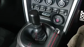 how to improve difficult manual gear shift first to second gear FRS BRZ 86 GT86