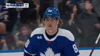 William Nylander 9th of the Season vs Buffalo Sabres w/Joe Bowen Commentary (19/11/2022)