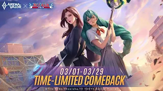 AoV x BLEACH Lindis and Annette Collaboration Lobby Animation