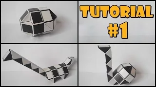 Rubik's Twist 36 Tutorial #1 - Dinosaur Egg - Dinosaur - Swan