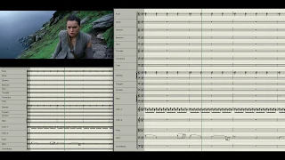 "The Jedi Steps" from "Star Wars" - Remake with Score