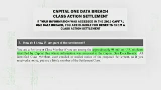 Verify | Is the Capital One data breach settlement real?