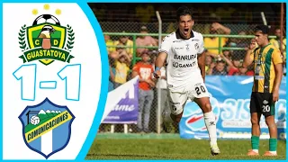 Guastatoya vs Comunicaciones 1-1 GOLES y RESUMEN | Apertura Final -IDA