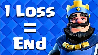 If I Lose A Game Of Clash Royale The Video Ends Disclaimer: I Fall Asleep