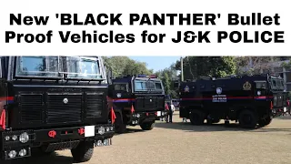 🆕 BLACK PANTHER Bullet Proof Vehicles for J&K POLICE | Ashok Leyland MBPV