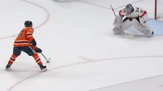 Panthers and Oilers square off in a shootout