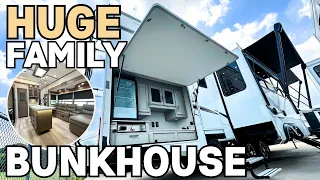 HUGE Family Bunkhouse Fifth Wheel! 2023 Grand Design Solitude 3740BH