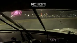 24h Daytona 2018 #911 Porsche 911 RSR Onboard at Night