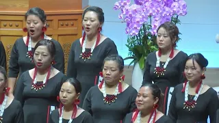 The Nagaland Chamber Choir Performing at Anyang Jeil Church, South Korea 16 Jully 2023.