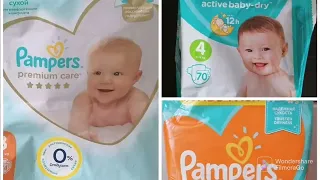 Подгузники Pampers. Наш опыт использования #pampers, #подгузники