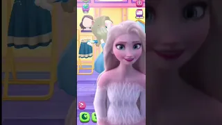 Frozen Elsa ❄️ My Talking Angela 2 newversion #shorts