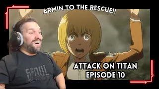 EDM Producer Reacts To Attack on Titan Episode 10 | The Struggle on Trost, Part 6
