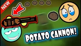POTATO CANNON UPDATE in SURVIV.IO! NEW OVERPOWERED LAUNCHER! (Surviv.io Potato Mode Update)