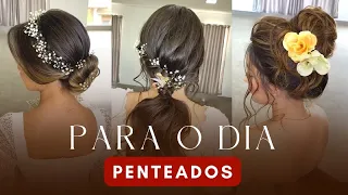 Penteados para Casamentos durante o dia!! | Hairstyles | Peinados