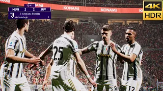 PES 2022 - Juventus vs Manchester United - PS5 Gameplay 4K HDR 60FPS #10