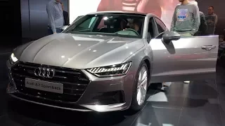 Audi A7 Sportback 2018 In detail review walkaround Interior Exterior