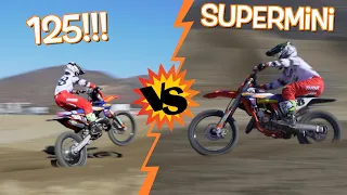 DANGERBOY DEEGAN 125 vs SUPERMINI!!! What am I FASTER on?