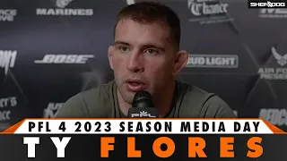 Ty Flores disappointed he's not fighting Rob Wilkinson | PFL 4 Media Day Interview