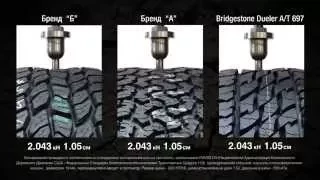 Bridgestone - Plunger Test - Dueler A/T 697