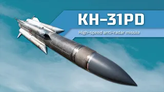 Kh-31PD High-speed anti-radar missile